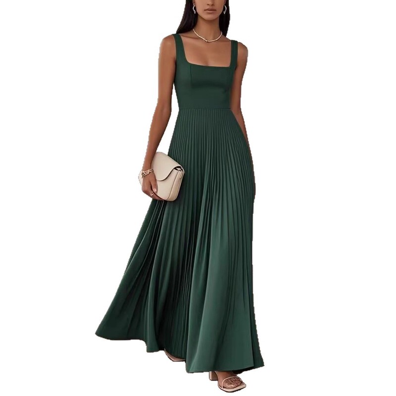 Amazon European and American bridesmaid dress, long gown with pleated design, slimming, off-shoulder, for bridesmaid groups, cross-border banquet evening dress Amazon European and American bridesmaid dress, long gown with pleated design, slimming, off-shoulder, for bridesmaid groups, cross-border banquet evening dress