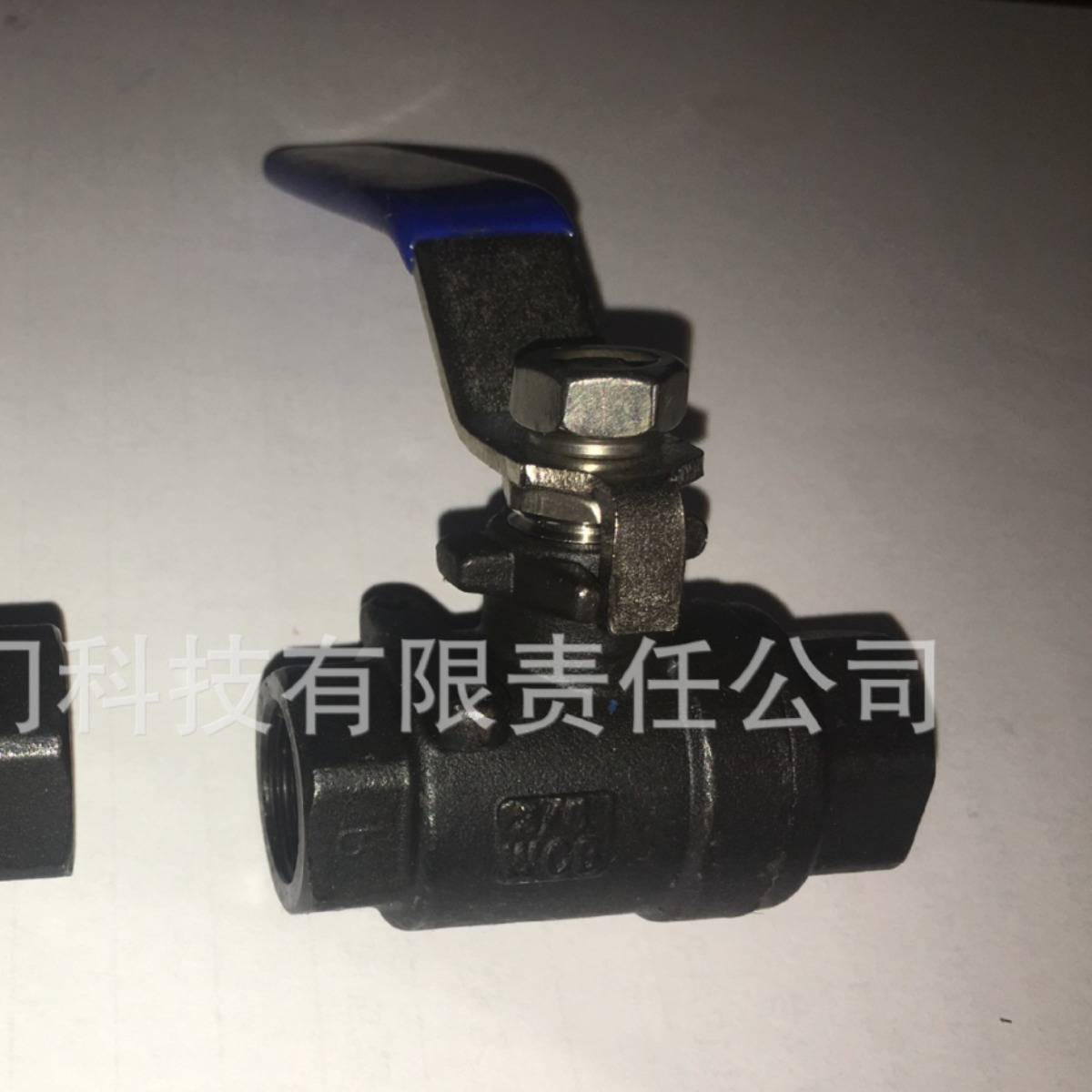 Q11F-16C碳钢2PC螺纹球阀 发黑体铸钢丝扣球阀 二片式内螺纹球阀