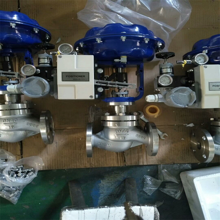 ZJHM-25P 精小型气动薄膜套筒调节阀 不锈钢蒸汽调节阀 DN350