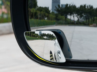 Rearview mirror small circular mirror, car reversing aid, blind spot blind area reflective auxiliary 360-degree high-definition mirror for cars