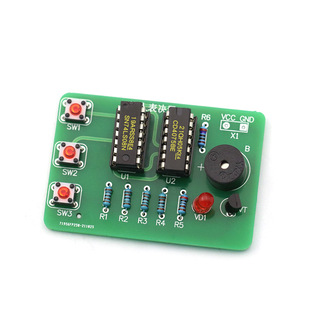 ���˱�Q�������׼� 3��ͶƱ��74LS08+cd4075�����·��ӖDIYģ�K