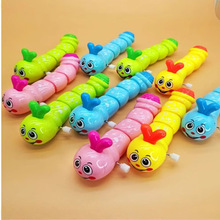 发条玩具上链毛毛虫创意卡通上弦跳跳鸟地摊玩具批发活动赠送礼物