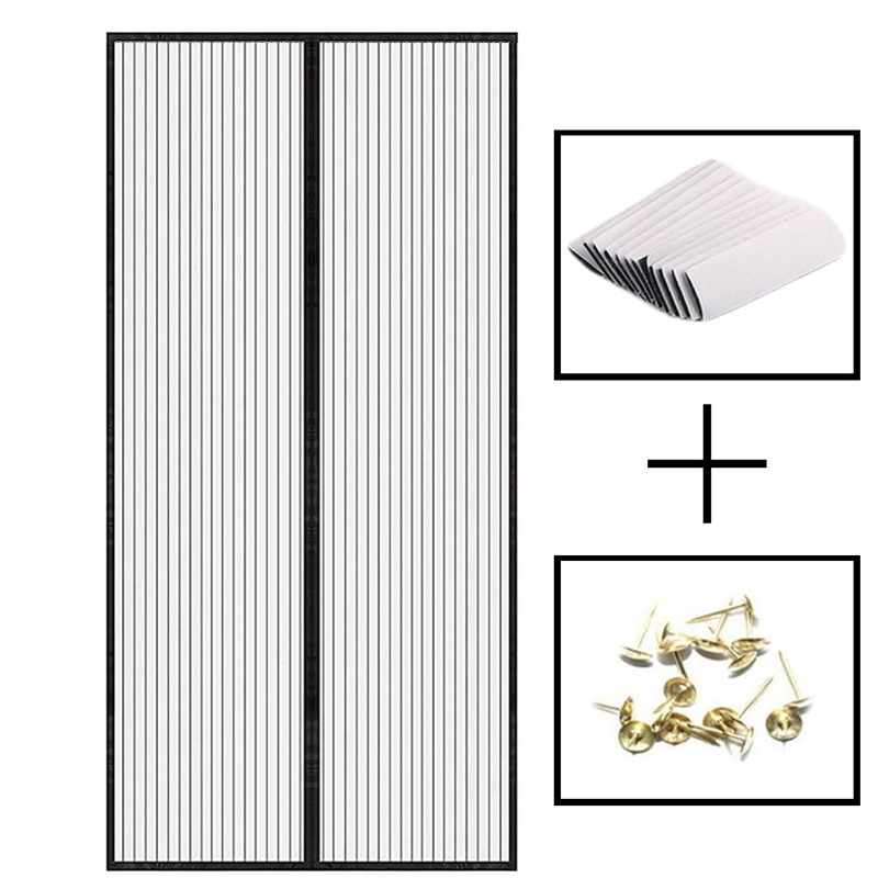 Magnetic Soft Mesh Door Curtain Example 3