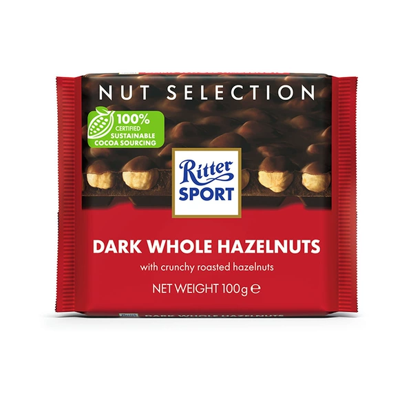 All hazelnut black chocolate 100g