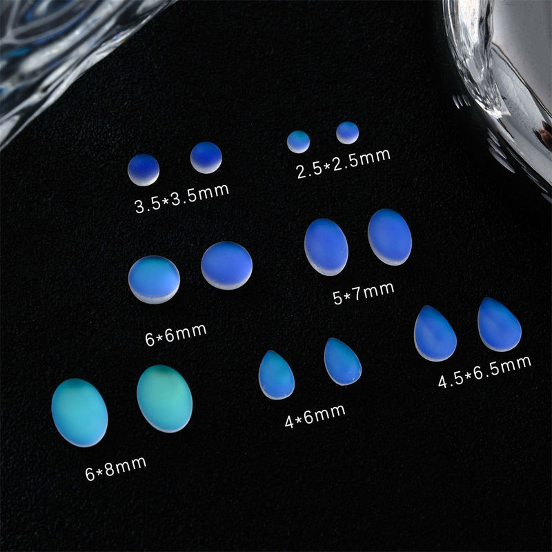 Explosive Manicure Jewelry Blue Tears Matte Frosted Oval Drop Diamond White Diamond Combination Wear Nail Decoration Explosive Manicure Jewelry Blue Tears Matte Frosted Oval Drop Diamond White Diamond Combination Wear Nail Decoration