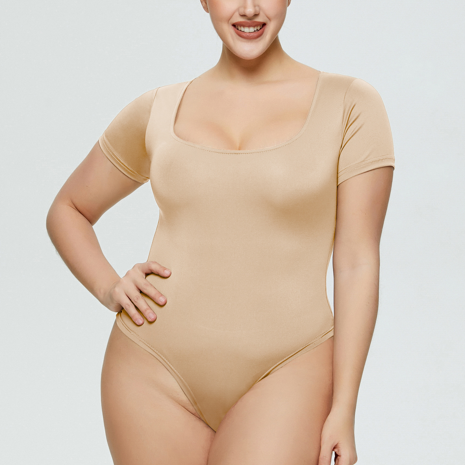2024 verano Europa y Estados Unidos comercio exterior transfronterizo nueva ropa de mujer sexy delgado de manga corta mono fábrica de mujeres al por mayor