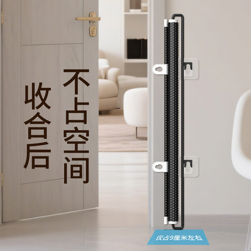 Pet door barrier, cat and dog exit gate, anti-leap pet fence, retractable pet gate, cat door protector, pet entry and exit blocker