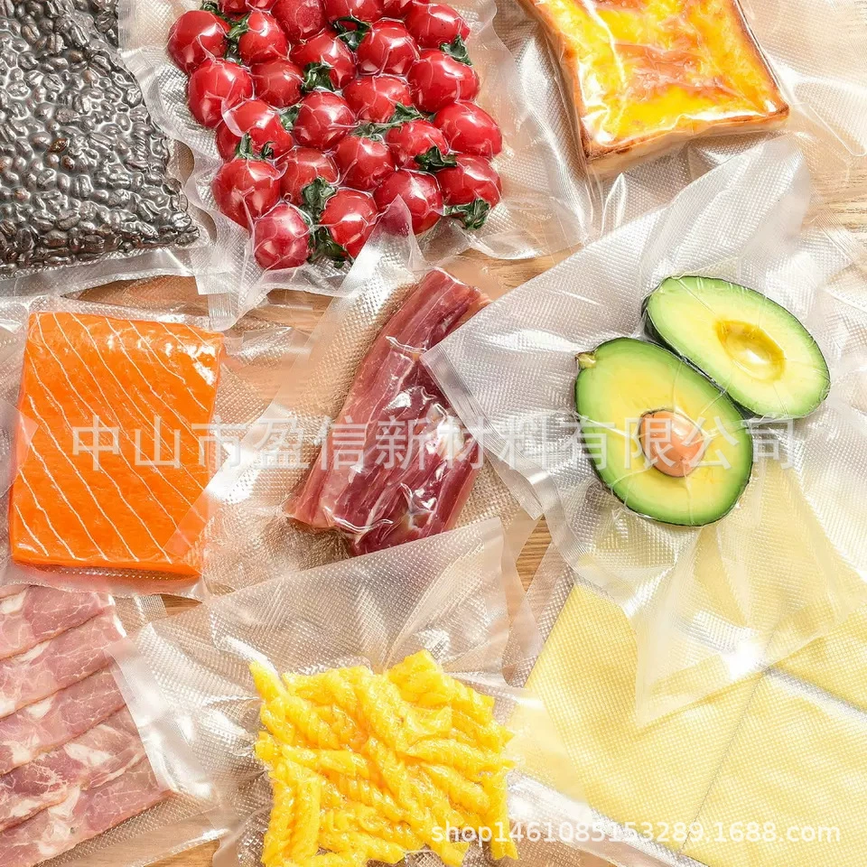 Вакуумный пакет с узором «тату кудри» для пищевых продуктов для вакуумного упаковщика, бытовой и коммерческий герметичный вакуумный пакет