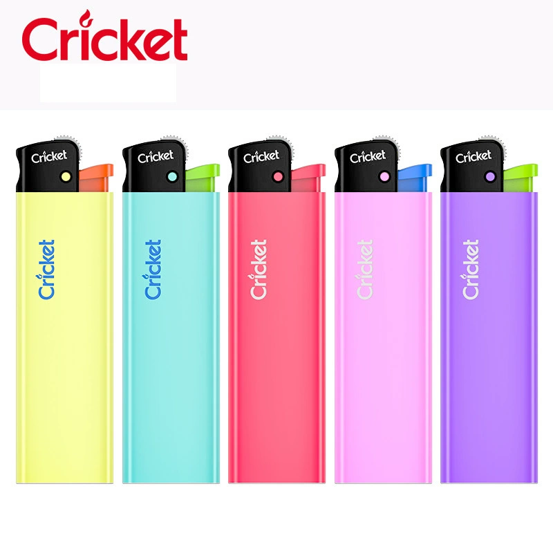 Аутентичная зажигалка Cricket, одноразовая взрывобезопасная зажигалка с точильным кругом, цвет макарон, цвет карандаша