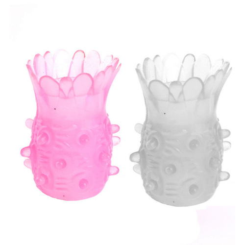 Crystal pineapple ring fun pineapple ring resistance compound ring floating point particles octopus ring thorn ring wholesale one piece drop shipping