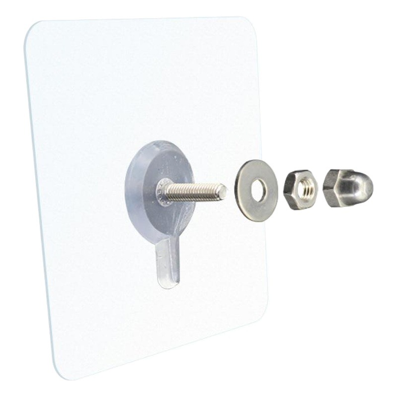 Tornillo palo gabinete colgante de pared sin perforación tornillo de pasta fijo pasta alargada sin clavos cocina Instalación de soporte de baño