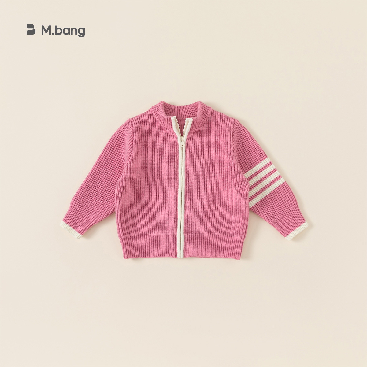 Ropa infantil Youbao, suéteres para niñas, cárdigans de punto para niños, chaquetas para niños, tops casuales de primavera y otoño, camisas con cremallera para niños pequeños image 8