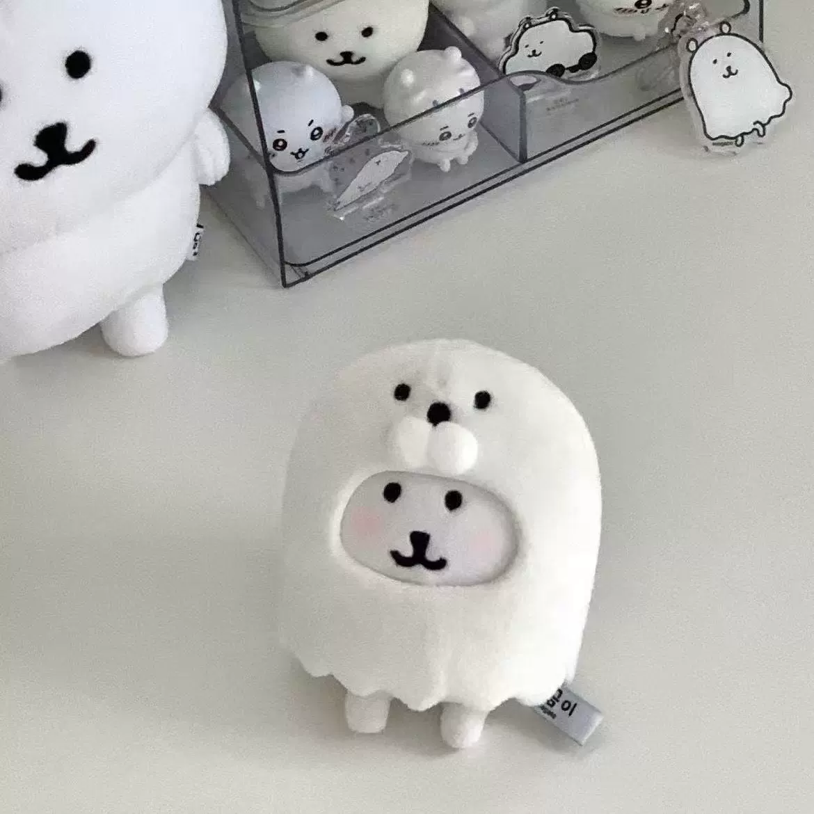 Cotton doll 10cm headset starfish body normal body lookup wearing self-deprecating bear chiikaw multiple body types toy