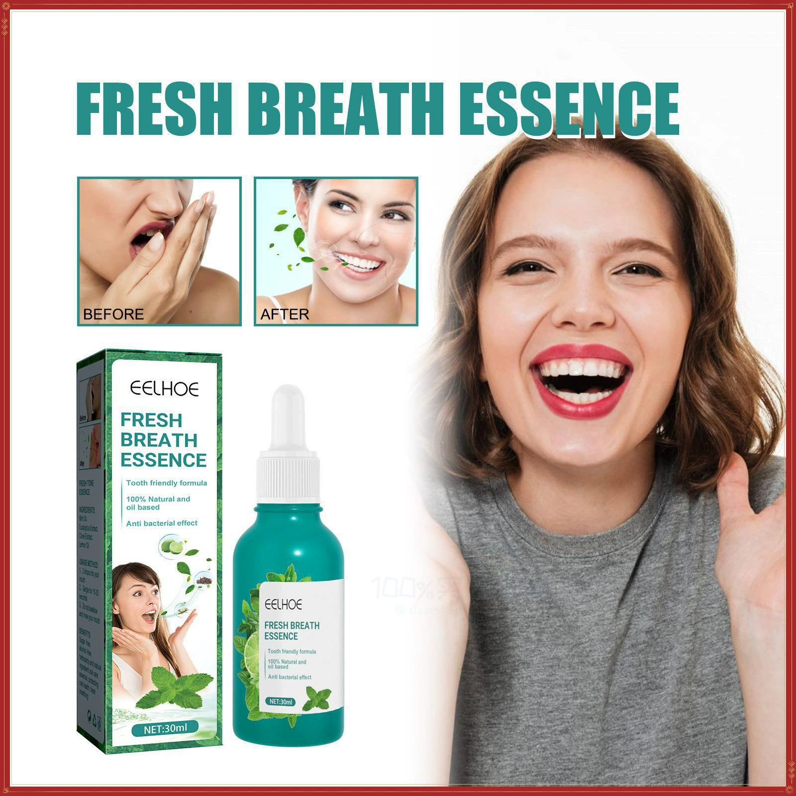 EELHOE Fresh Essentials Clean Мятный вкус во рту