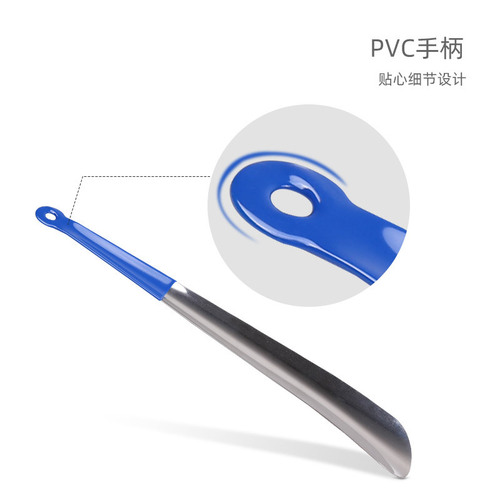 30cm stainless steel soft rubber dipped plastic shoe lifter for elderly and pregnant women without bending, convenient shoe lifter for lazy people