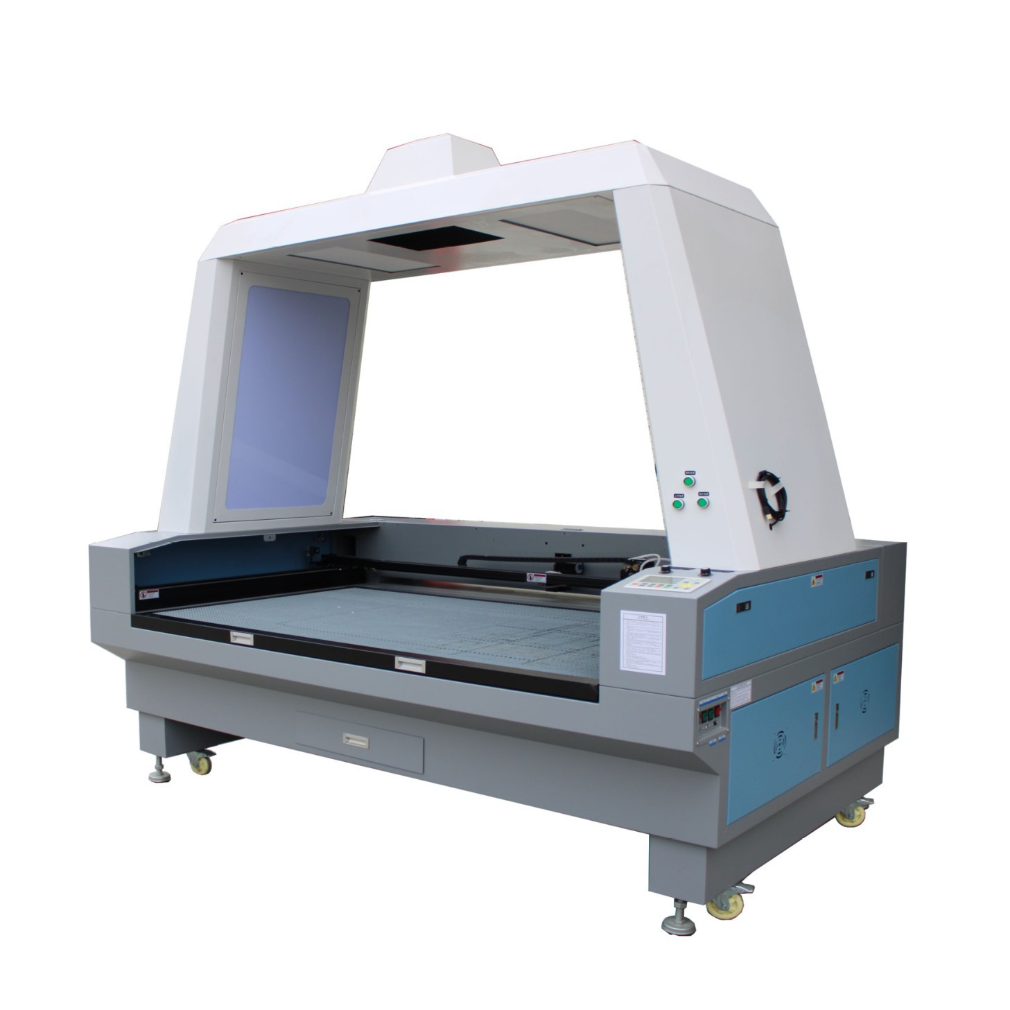 亚马逊跨境销售数码印花运动服装热转印激光切割机布料切割机