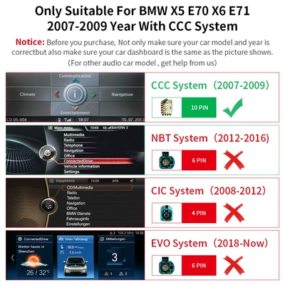 Car display Is SuitablE for Bmw X5
