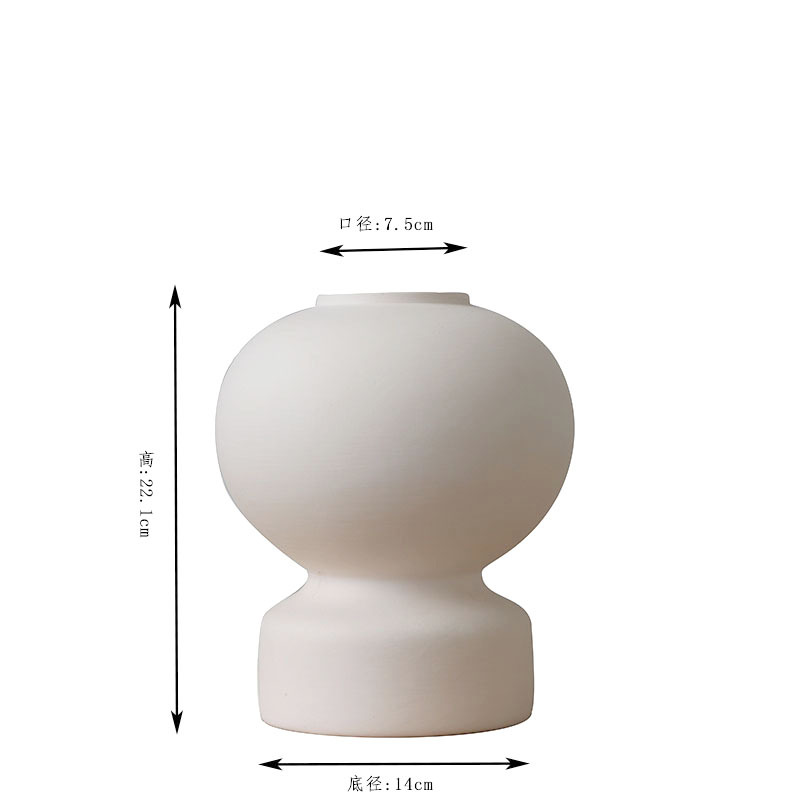 Arcilla Blanca de Alta Temperatura de Jingdezhen para Cerámica, Vaso de Cerámica en Blanco para Pintar, Tallar y Crear Manualidades