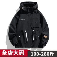 大きいサイズの男性のトレンチコートは春秋の潮があります。