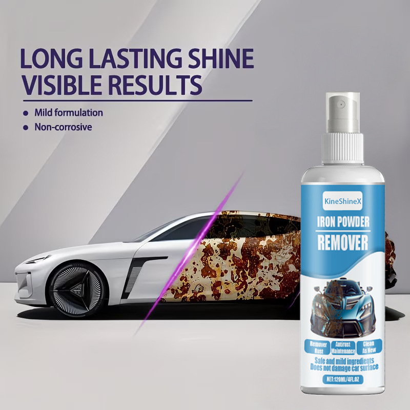 Kineshinex Wheel Hub Cleaner Car Tire Aluminum Alloy Rim Iron Powder Rust Remover Iron Powder Kineshinex Wheel Hub Cleaner Car Tire Aluminum Alloy Rim Iron Powder Rust Remover Iron Powder
