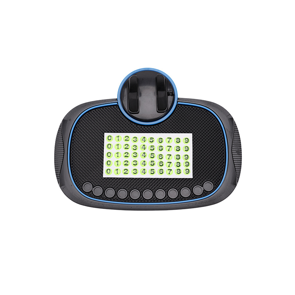 Soporte del teléfono móvil del coche multifuncional creativo estera antideslizante consola central del coche tablero de instrumentos del coche soporte giratorio de navegación