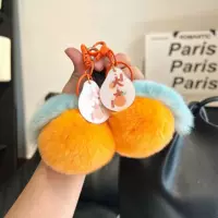 Cute plush keychain, bag decoration