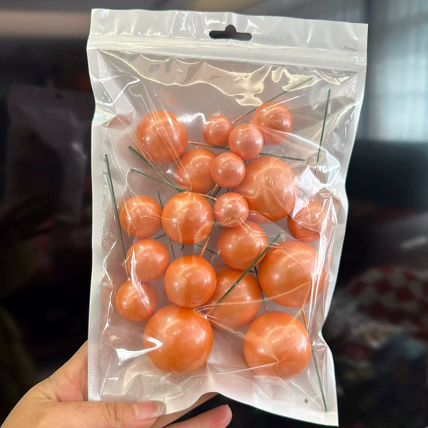 Cake decoration balls - [Pearlescent] Champagne color