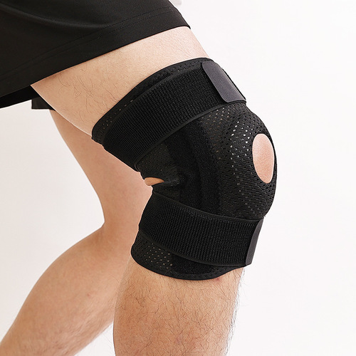 Seasonal Sports Knee Support for Men and Women, Spring-Loaded Running Outdoor Hiking Meniscus Jump Rope Cycling Basketball Knee Support