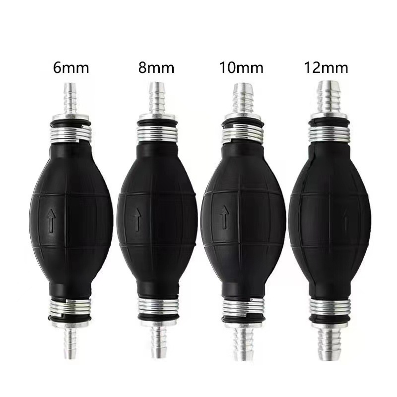 Automobile Boat Machinery Oil Supply Manual Car Diesel Oil Pump Fuel Rubber One-way Hand Oil Pump Check Valve NBR