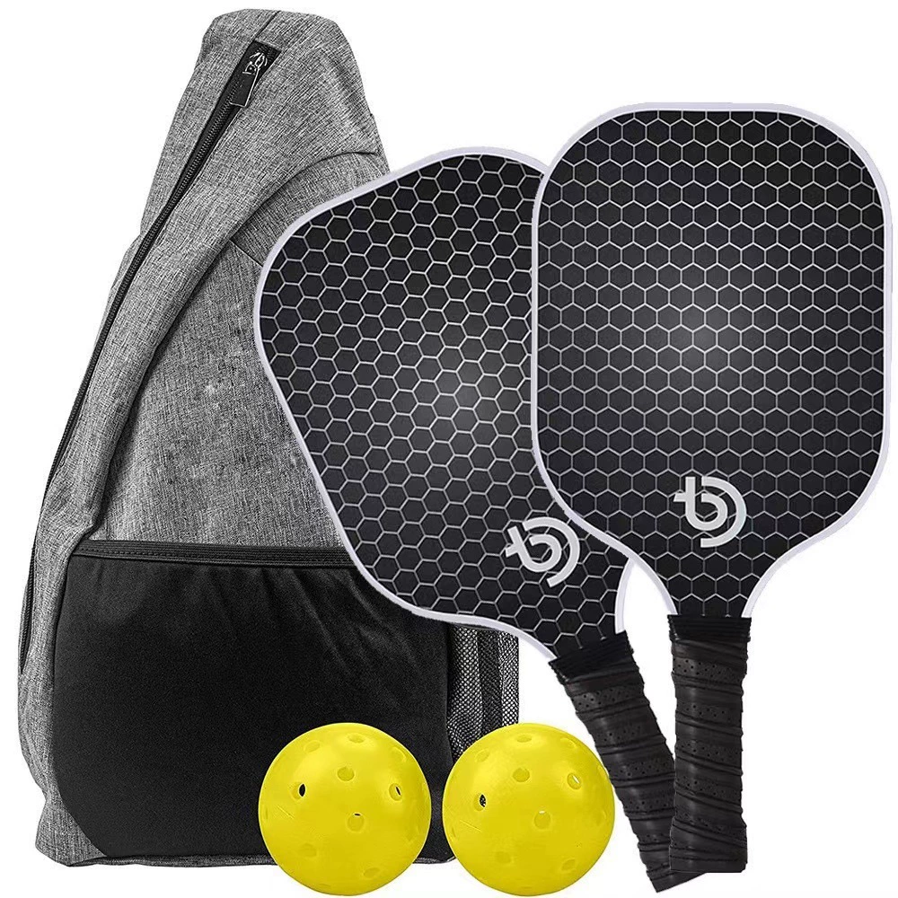 Каждыйарка Pickleball Paddle Pieca, углеродное волокно с сотчатой поверхностью, вес 0.23 кг