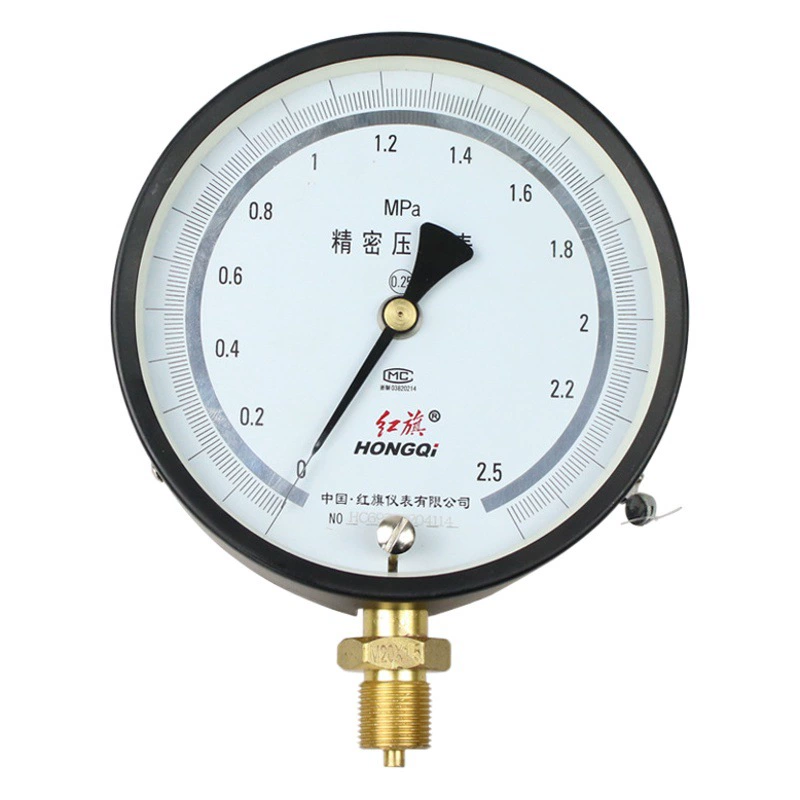 Оригинальный манометр Hongqi, класс точности 0.25, 1.6 МПа, YB-150, с регулировкой нулевого положения, для измерения давления природного газа, высокоточный