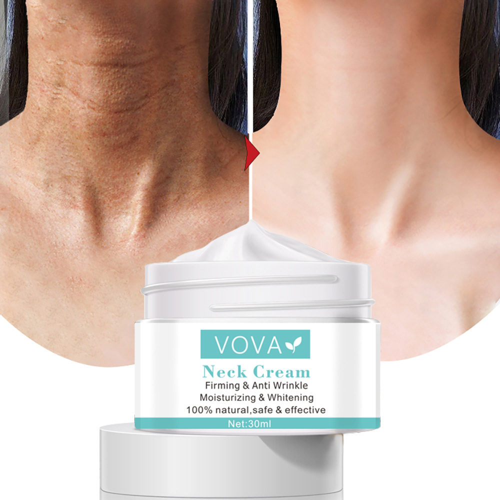 VAVO Firming and Anti Wrinkle Neck Cream Neck Line Erasing Cream Wrinkle Smooth Skin Anti Aging Whitening Cream 30ml