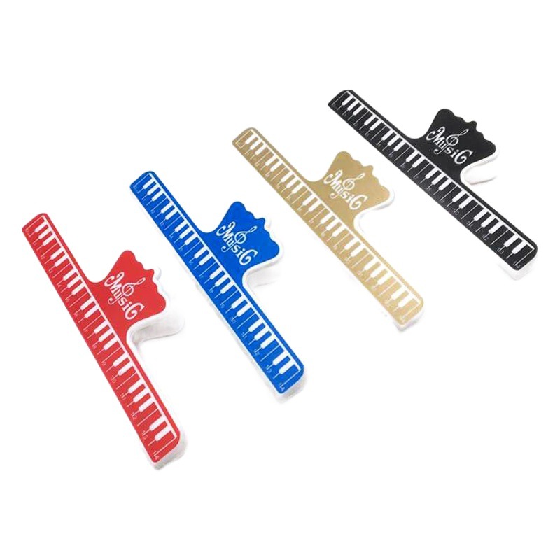 Clip de partitura musical universal clip de partitura de piano clip de partitura de música clip de soporte de música multicolor opcional accesorios para instrumentos musicales