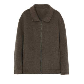 时尚百搭男士毛呢大衣宽松显瘦高级质感保暖舒适经典外套男装