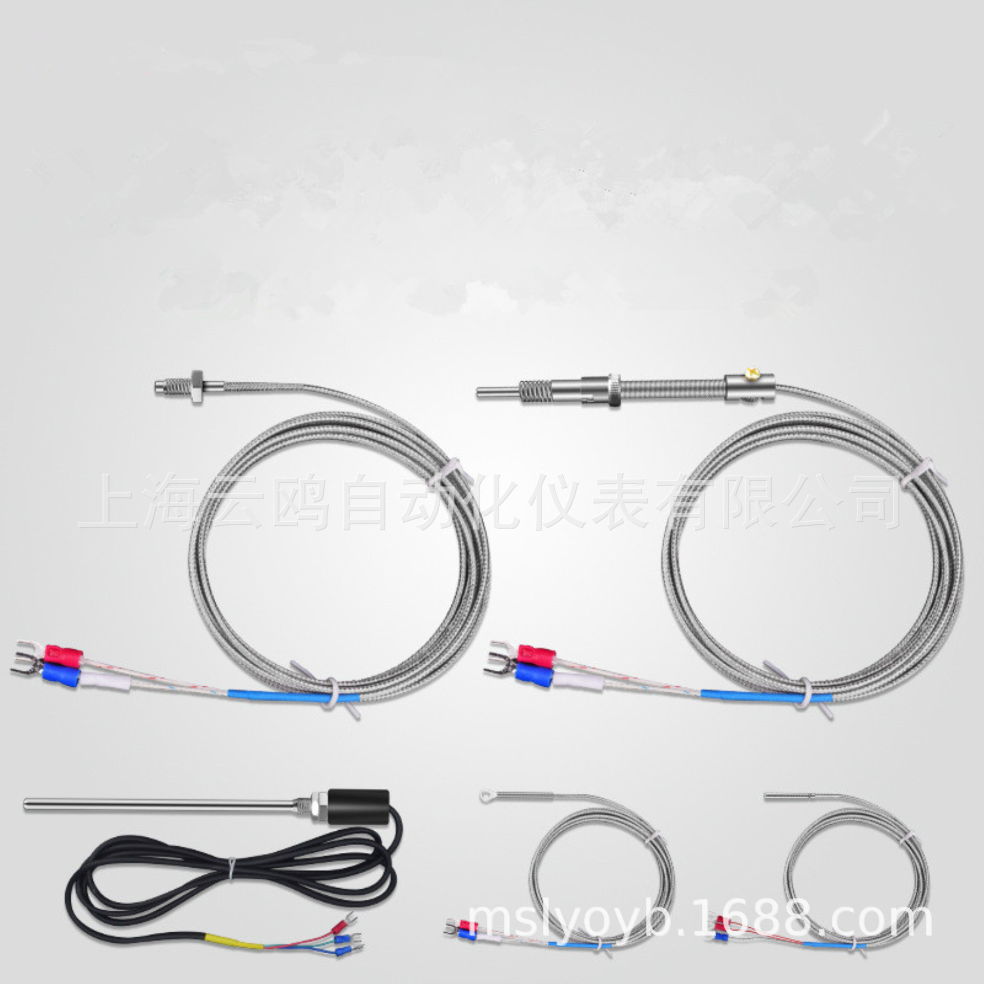 K型M6螺钉偶WRNT-02探头J型M6螺钉式热电偶螺纹