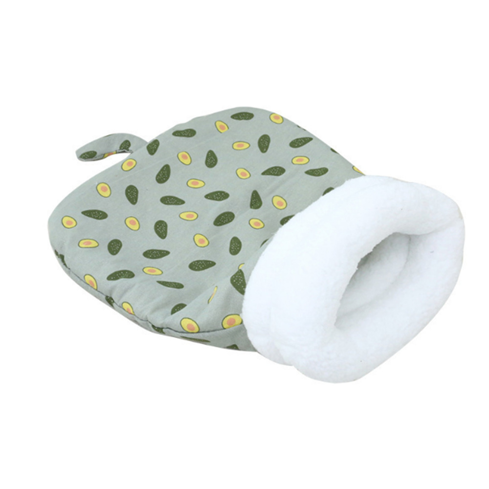 Invierno caliente invierno completamente cerrado perro caída invierno grueso para dormir gatos puede perforar túneles colcha de gato bolsa de dormir