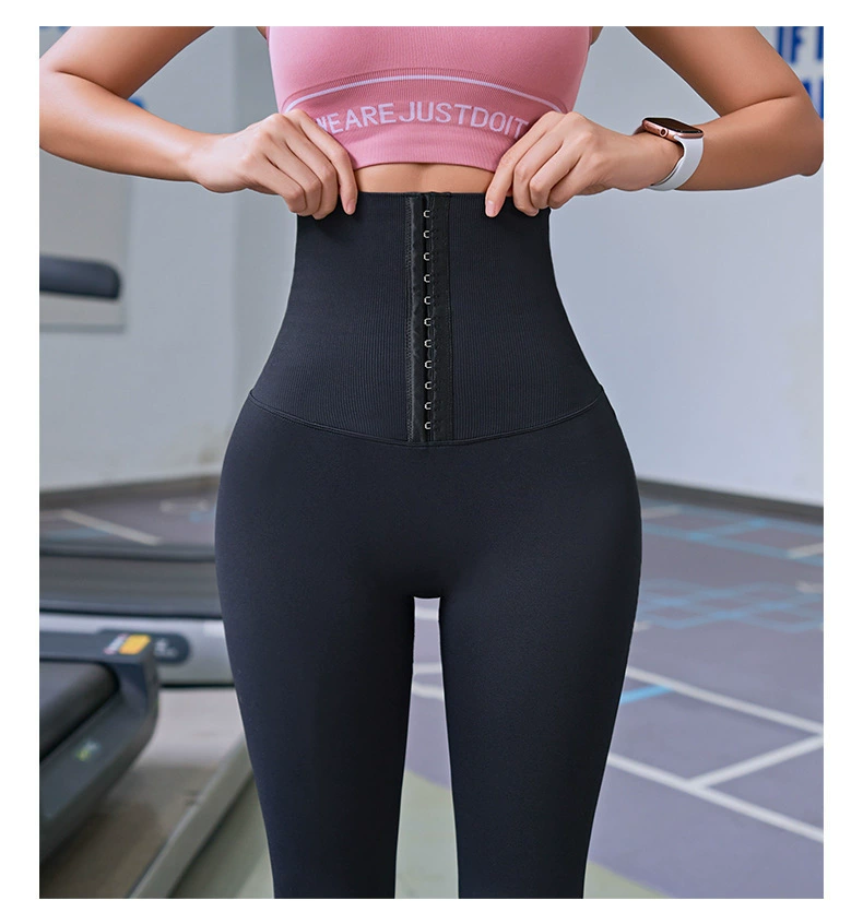 Waist belt, leggings, trousers, sports suit, overall for gym, multicoloured shark, high waist