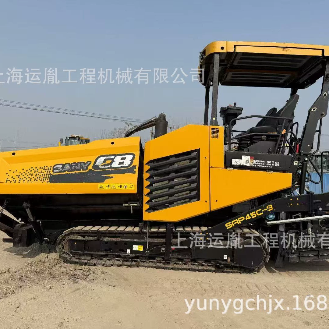 Sany 45C-8 асфальтоукладчик Электрическое отопление Xugong 45 асфальтоукладчик Подержанный асфальтоукладчик Дорожный каток