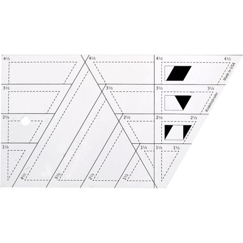 Multifunctional Sewing Patchwork Ruler Acrylic Scale Seam Allowance Scale DIY Handmade Fabric Edge Patchwork Tool
