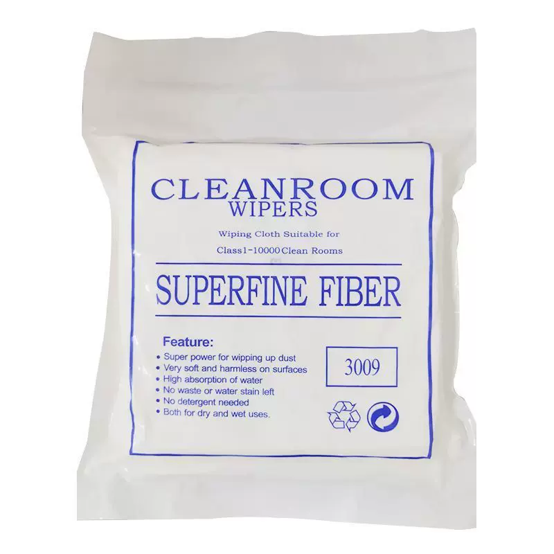 厂家供应工业清洁镜头光学仪器擦拭布单层超细纤维无尘布现货