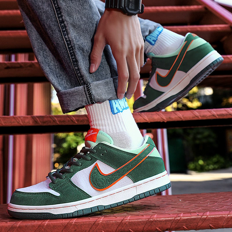 Строго отбираются мужские обувь Putian Direct Sales AJ Низкие Dunk Air Force № 1 Обувь Зеленое яблоко SB Большой Юянг низкие женские