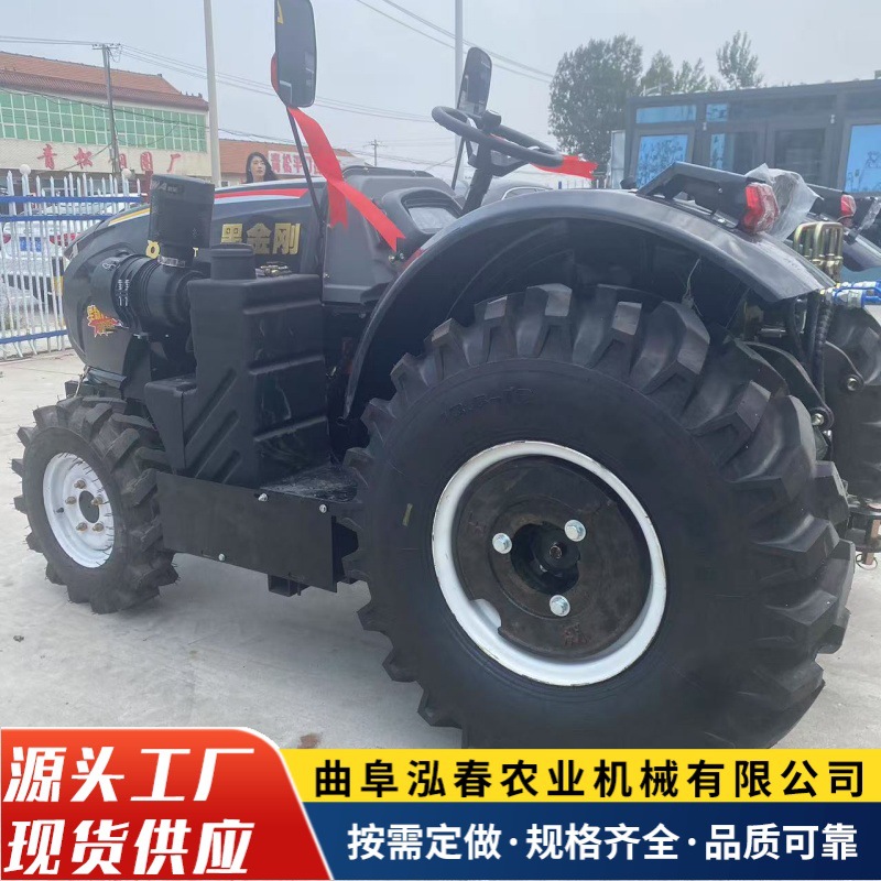黑金刚80马力大棚王低矮果园拖拉机车头804旋耕除草机中拖拖拉机