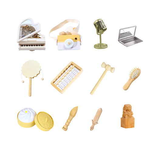 Original wood Insta-style single item Cai Zhou prop supplies modern first birthday decoration piece baby Cai Juan carpet