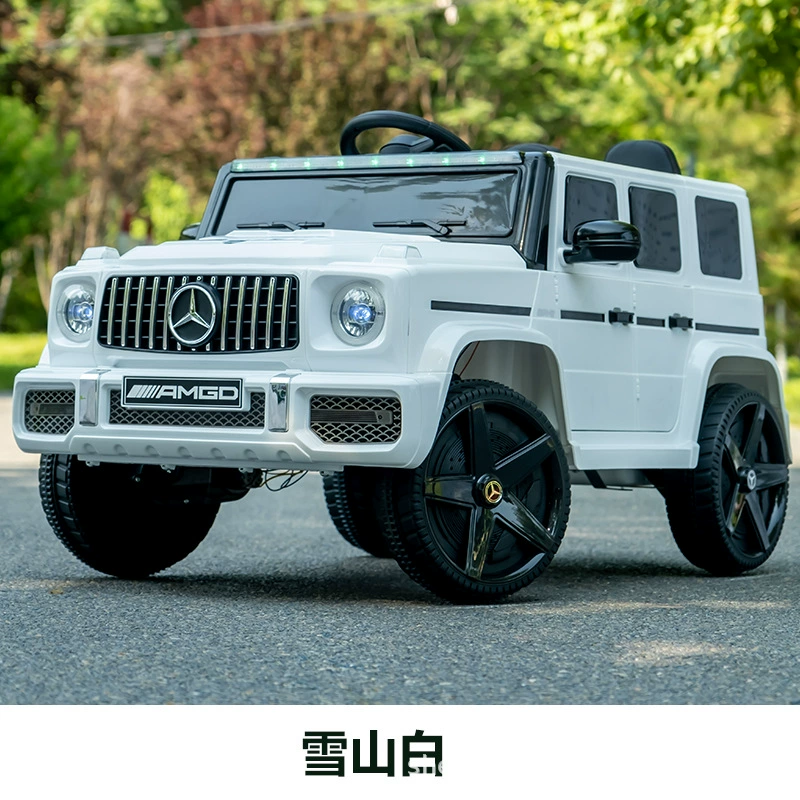 Электромобиль (Mercedes Benz) — внедорожник 4×4 с пультом, светящиеся колёса