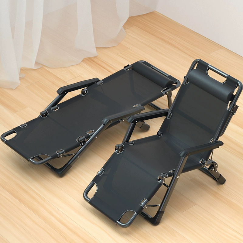 Складное кресло для офиса, обеденный перерыв, кровать для сна, односпальное кресло для ленивого сна, многофункциональное домашнее кресло для отдыха, балконное кресло