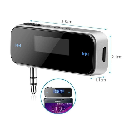 Fm Car Transmitter 3.5mm FM Modulyator