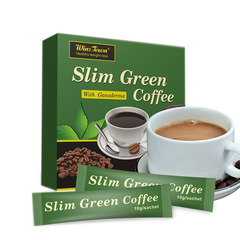 Wins Town Slim Green Coffee With Ganoderma slimming coffee