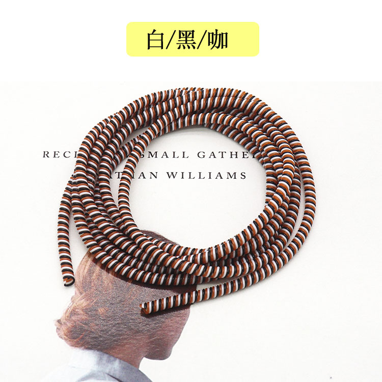 Directo de fábrica 1,4 M tres en uno cable de datos Cable de protección cable de datos manga protectora cuerda de resorte de bobinado