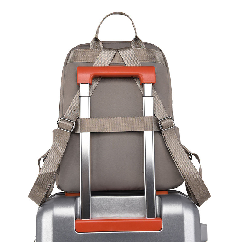 Amazon nuevo 2023 casual Oxford mochila para mujer simple y versátil mochila de viaje de gran capacidad bolso femenino