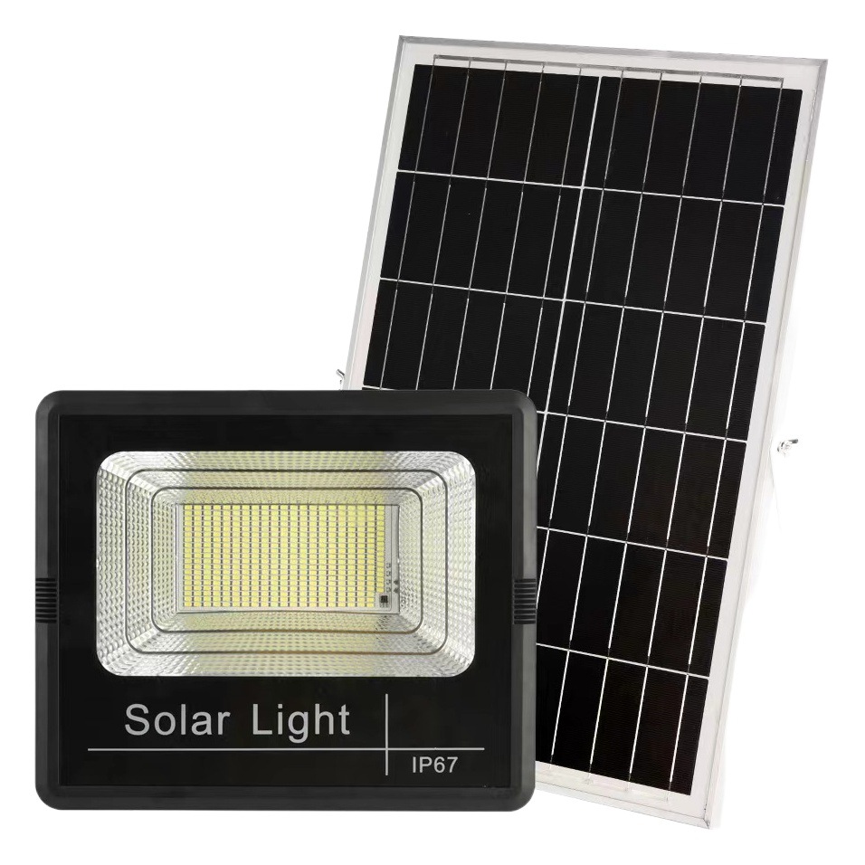 Lámpara solar lámpara al aire libre solar LED lámpara de calle dividida carga solar luz de inundación fábrica al por mayor